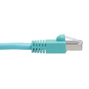 Tripp Lite N262-010-AQ networking cable Aqua color 118.1" (3 m) Cat6a S/UTP (STP)