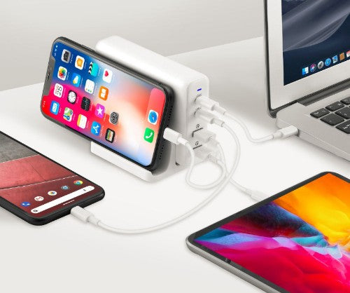 Siig AC-PW1P11-S1 mobile device charger Universal White Fast charging Indoor