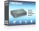 Trendnet GREENnet Unmanaged Gigabit Ethernet (10/100/1000) Black