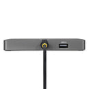 StarTech.com QUAD-USB-HDMI-ADAPT laptop dock/port replicator Wired USB 3.2 Gen 1 (3.1 Gen 1) Type-C Gray