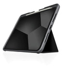 STM Dux Plus 13" Folio Black, Transparent