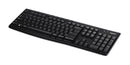 Logitech 920-003051 keyboard RF Wireless English Black