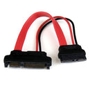 StarTech.com SLSATAADAP6 SATA cable 6" (0.152 m) Slimline SATA 13 pin SATA 7+15 pin Red