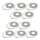 StarTech.com N6PATCH15GR10PK networking cable Gray 180" (4.57 m) Cat6 U/UTP (UTP)