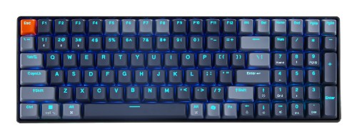 Adesso EasyTouch 1200 keyboard Home/Office USB + RF Wireless + Bluetooth QWERTY US English Black, Gray