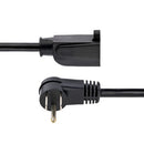 StarTech.com PAC101R1 power cable Black 11.8" (0.3 m) NEMA 5-15P NEMA 5-15R