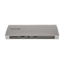 StarTech.com TB4CDOCK laptop dock/port replicator Wired Thunderbolt 4 Black, Gray