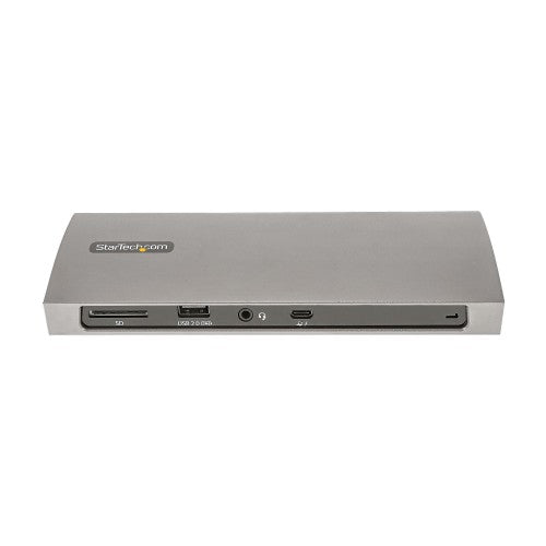 StarTech.com TB4CDOCK laptop dock/port replicator Wired Thunderbolt 4 Black, Gray