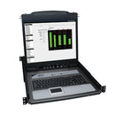 Tripp Lite B020-U08-19-K rack console 19" 1280 x 1024 pixels Black 1U