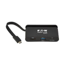 Tripp Lite U444-T6N-H4UBC USB graphics adapter 3840 x 2160 pixels Black