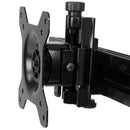 StarTech.com ARMBARDUO monitor mount / stand 24" Desk Black