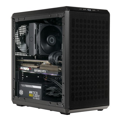 Cooler Master Q300L V2 Mini Tower Black, Transparent