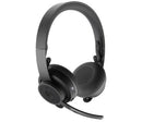 Logitech 981-000913 headphones/headset Wireless Head-band Office/Call center Bluetooth Graphite
