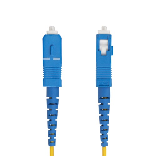 StarTech.com SPSMLCSC-OS2-3M InfiniBand/fibre optic cable 118.1" (3 m) LC SC Yellow
