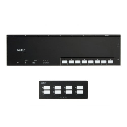 Belkin F1DN108MOD-BA-4 KVM switch Black