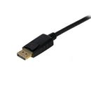 StarTech.com DP2VGAMM15B video cable adapter 181.1" (4.6 m) DisplayPort VGA (D-Sub) Black