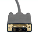 VisionTek DisplayPort, DVI, 1.8m 70.9" (1.8 m) Mini DisplayPort DVI-D Black