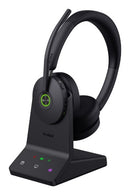 Yealink WH68 UC Headset Wired & Wireless Head-band Calls/Music USB Type-C Bluetooth Black