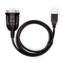 Rocstor Y10C877-B1 serial cable Black 39.4" (1 m) USB Type-A DB-9