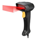 Adesso NuScan 2500TU Handheld bar code reader 1D/2D CMOS Black, Yellow