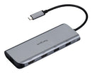 Targus DOCK427GL laptop dock/port replicator Wired USB 3.2 Gen 2 (3.1 Gen 2) Type-C Gray