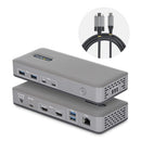 StarTech.com 196N-USBC-DOCK laptop dock/port replicator Wired USB 3.2 Gen 2 (3.1 Gen 2) Type-C Gray