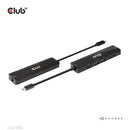 CLUB3D CSV-1596 laptop dock/port replicator USB 3.2 Gen 1 (3.1 Gen 1) Type-C Black