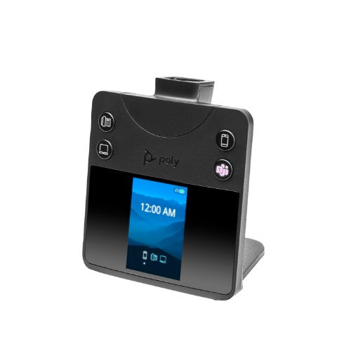 HP Savi 8445 Office Microsoft Headset Wireless Ear-hook Business/Everyday USB Type-C / USB Type-A Bluetooth Black