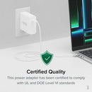 Plugable Technologies PS-EPR-140C1 mobile device charger Universal White AC Fast charging Indoor