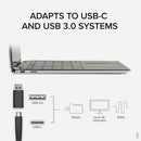 Plugable Technologies USBC-6950U USB graphics adapter 3840 x 2160 pixels Black