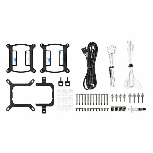 Thermaltake TH360 V2 Ultra ARGB Processor All-in-one liquid cooler 4.72" (12 cm) Blue