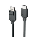 ALOGIC EL2DPHD-03 video cable adapter 118.1" (3 m) DisplayPort HDMI Black