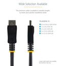 StarTech.com DISPL50CM DisplayPort cable 19.7" (0.5 m) Black