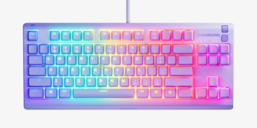 Steelseries Apex 3 TKL - US keyboard Gaming USB QWERTY US English Lavender