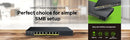 Zyxel GS1900-8 network switch Managed Gigabit Ethernet (10/100/1000) Black