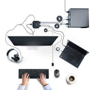 StarTech.com C2-H46-UAC-CBL-KVM KVM switch Black