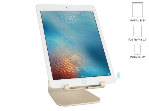 Rain Design mStand tablet plus Multimedia stand Tablet/UMPC Gold