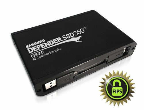 iStorage Kanguru DEFENDER SSD350 1 TB Micro-USB B 3.2 Gen 1 (3.1 Gen 1) Black