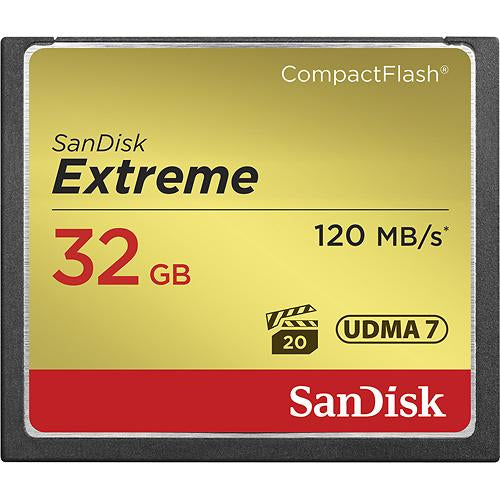 SanDisk 32GB Extreme CF CompactFlash