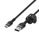 Belkin BOOST CHARGE PRO Flex USB cable 39.4" (1 m) USB 3.2 Gen 1 (3.1 Gen 1) USB C USB A Black