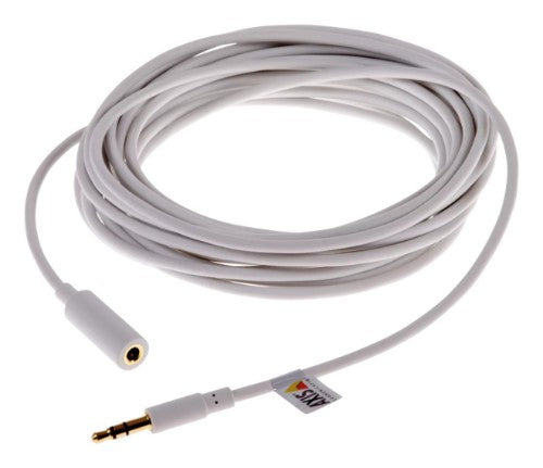 Axis 01589-001 audio cable 196.9" (5 m) 3.5mm White