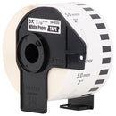 Brother DK-2223 printer label Black, White Self-adhesive printer label