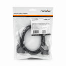 Rocstor Y10C875-B1 serial cable Black 78.7" (2 m) DB-9