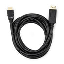 Rocstor Y10C261-B1 video cable adapter 118.1" (3 m) DisplayPort HDMI Black