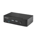StarTech.com D86A2-2-PORT-8K-KVM KVM switch Black