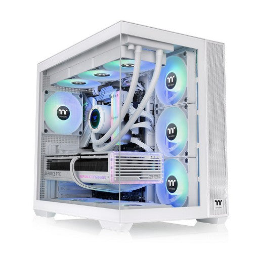 Thermaltake View 380 TG ARGB Snow Midi Tower White