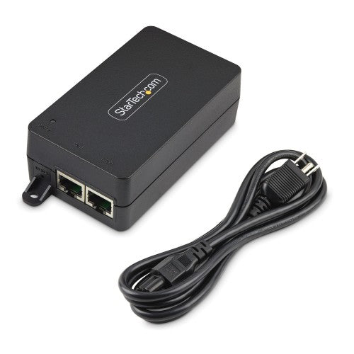 StarTech.com AF31XC-POE-INJECTOR PoE adapter 2.5 Gigabit Ethernet, 5 Gigabit Ethernet, 10 Gigabit Ethernet, Fast Ethernet, Gigabit Ethernet