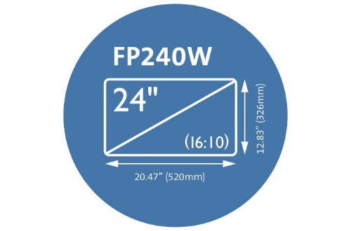 Kensington FP240W Privacy Screen for 24” Widescreen Monitors (16:10)