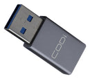CODi ADP-AC10 cable gender changer USB-A USB-C Gray
