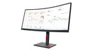 Lenovo ThinkVision T34w-30 LED display 34" 3440 x 1440 pixels Wide Quad HD Black
